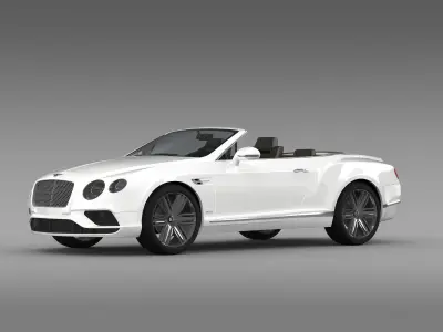 Bentley Continental GTC 2015 3D model