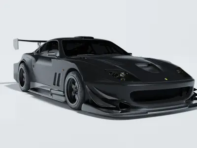 Ferrari 550 maranello gt 3D model