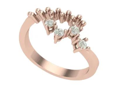 Open Ended Ring 3D print model