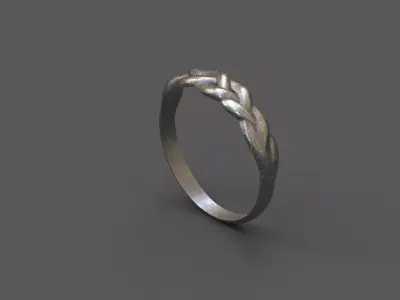 High-Quality 3D Ring Model Low-poly 3D model get
