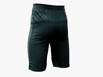 Supreme Sports Shorts Low-poly 3D model