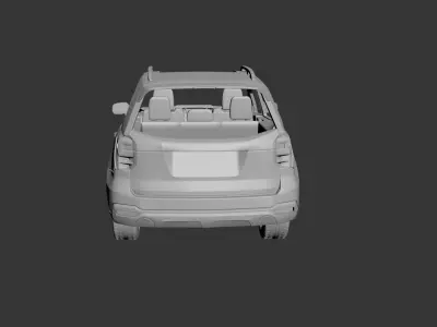Subaru Forester 2017 3D print model