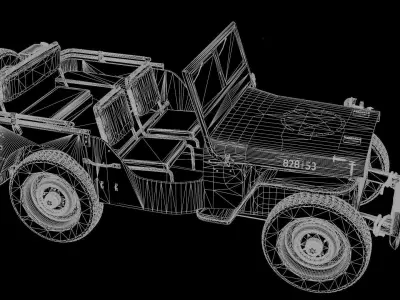 Willys Jeep 3D model