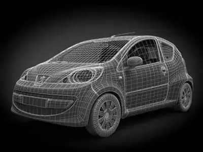 Peugeot Car 3D model