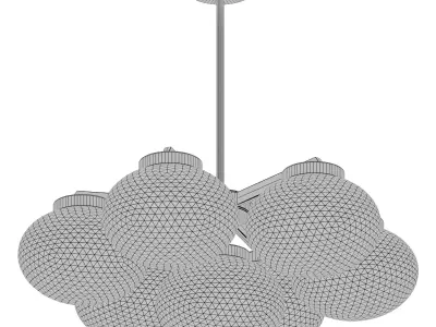 Chandelier ST Luce Modica SL1503 403 07 3D model