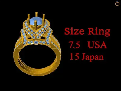 Ring Girl G3 3D print model