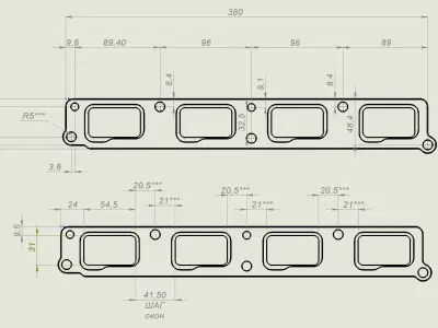 Mazdaspeed ST Manifold Adapter for the 2010-2013 Mazdaspeed3 3D print model