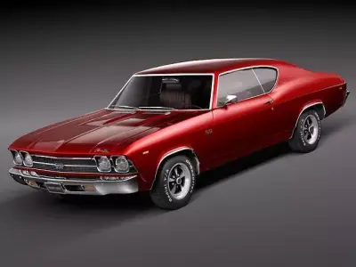 Chevrolet Chevelle 1969 3D model