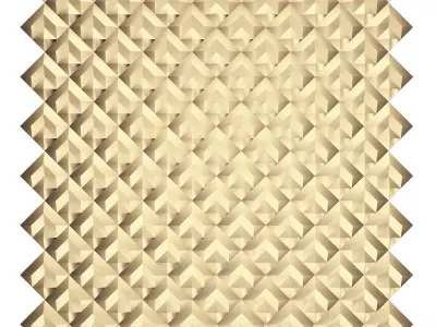 3D Wall Panel 06 Low-poly 3D model