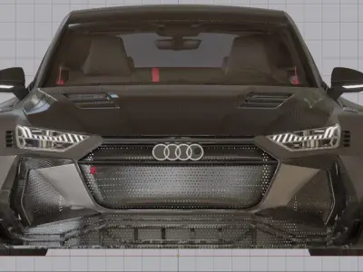 Audi RS 7 Sportback Widebody 3D model