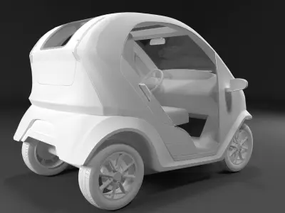 luxury car 3d model vol04 3D model purchase