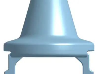 2016 Fourth Gen Toyota Prius Cargo Cover Anchor 3D print model