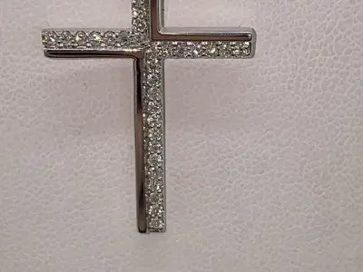Luxury  Cross pendant ready for printing Stl format  3D print model