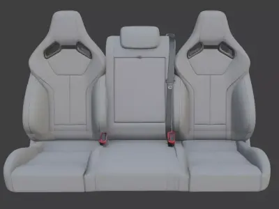car seat 3d model 3D model