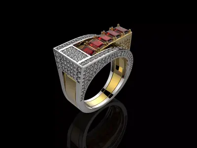 M RINGS N25 3D print model