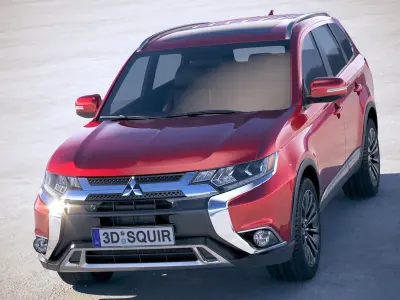 Mitsubishi Outlander 2019 3D model