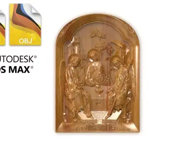 Holy Trinity 3d model for cnc 3dprint 3D model