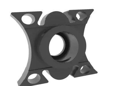 VOLVO window regulator carriage 3D print model