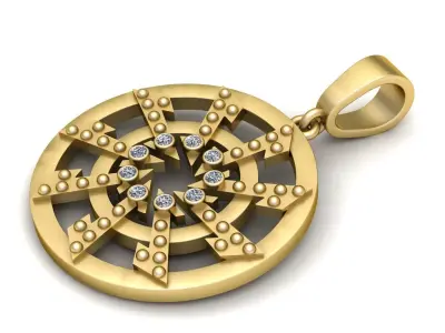  FANCY DESIGN PENDANT 3D PRINTABLE MODEL 3D print model