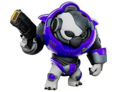 ALIEN TROOPER 7-V  Rigged for Unreal Engine - Unity - MIXAMO 3D model