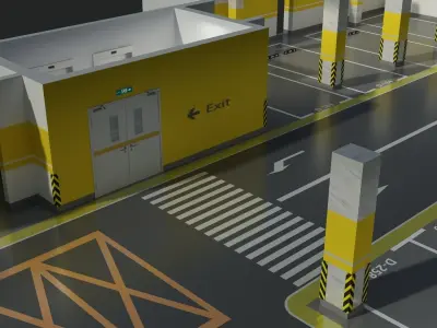 garage 3D model get