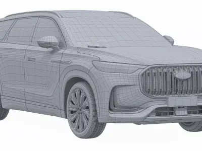 Chery Tiggo 9 3D model