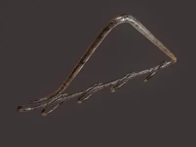 Hanging Triangle Decoration Free 3D model