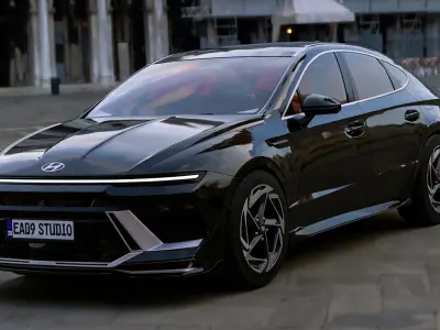 2024 Hyundai Sonata N-Line 3D model