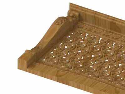 Decorative panel STL 3D model 61