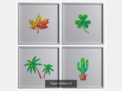 Paper Art Work Collection 2