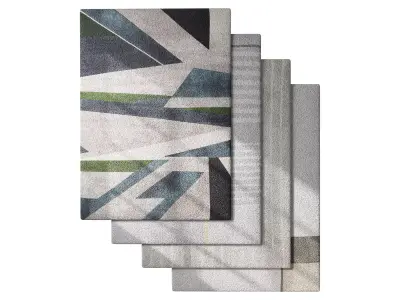 Carpet set 42 3D model