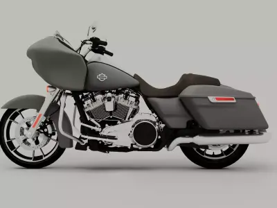 Harley Davidson Road Glide 2020 3D model