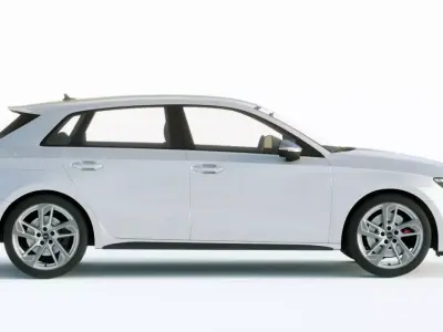 Audi S3 2021 3D model