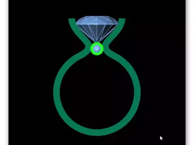 luxury solitaire engagement high jewelry ring  3D print model