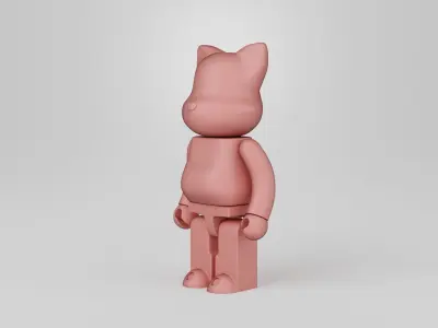 Bearbrick Cat 3D print model