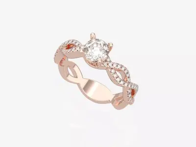 ring code 18 3D print model