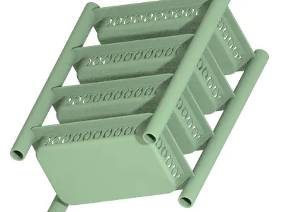 Exquisite Multitier Rack 3D print model