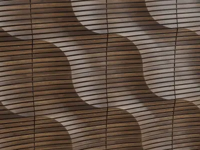 Modular Wall Panel 129  3D model