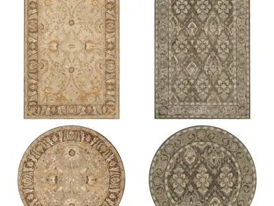 Rugs No 82 Low-poly 3D model