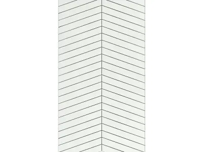 Light Wood Wall Panel 3D model