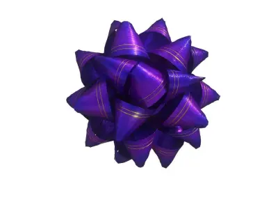 GIFT BOW 4 Low-poly 3D model