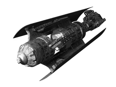 Satellite 01 3D model