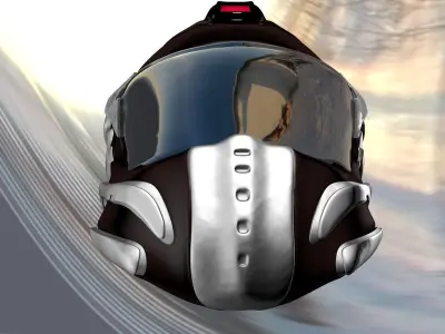 Tactical Helmet Package 3D model