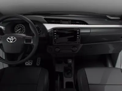 Toyota Hilux RegCab HQInt 2025 3D model