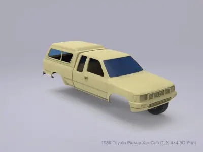 1989 Toyota Pickup 3D print model