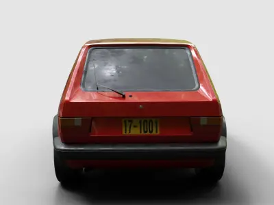 Volkswagen Golf GTI Mk1 3D model