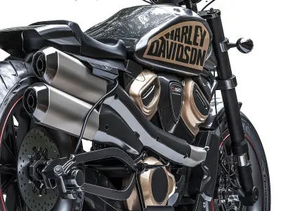 Harley Davidson 3D model