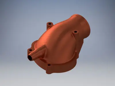 C20xe Powercap 60 mm with fitting 3D print model 3D print model