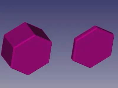 Hexagonal Box Free 3D print model
