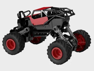 Bigfoot Monster RC Vehicle Car for Kids and Adults 3D model